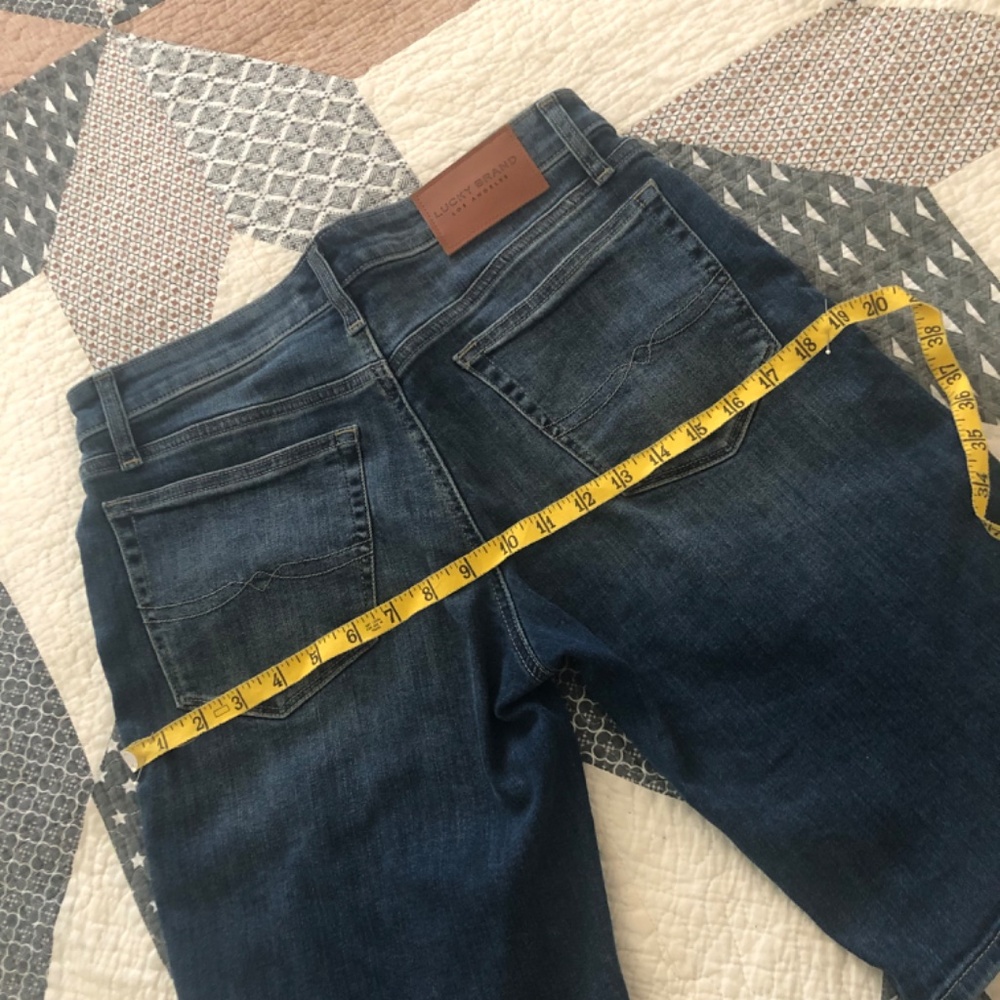 Liz Claiborne Gray Denim Capris & Lucky Brand Bermuda Denim Shorts - Picture 6 of 13